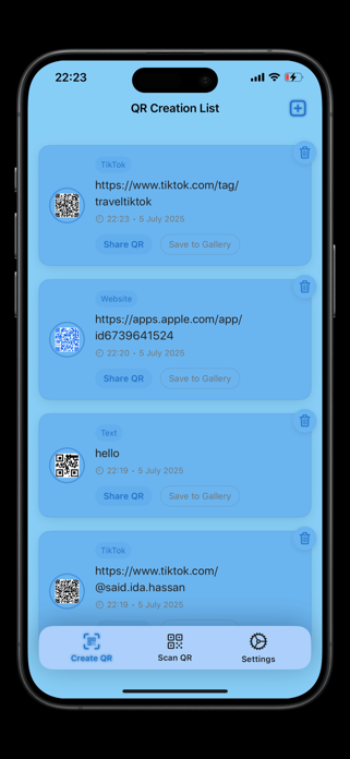 QR-Code Generator & QR Maker+ Screenshot 2 of 6