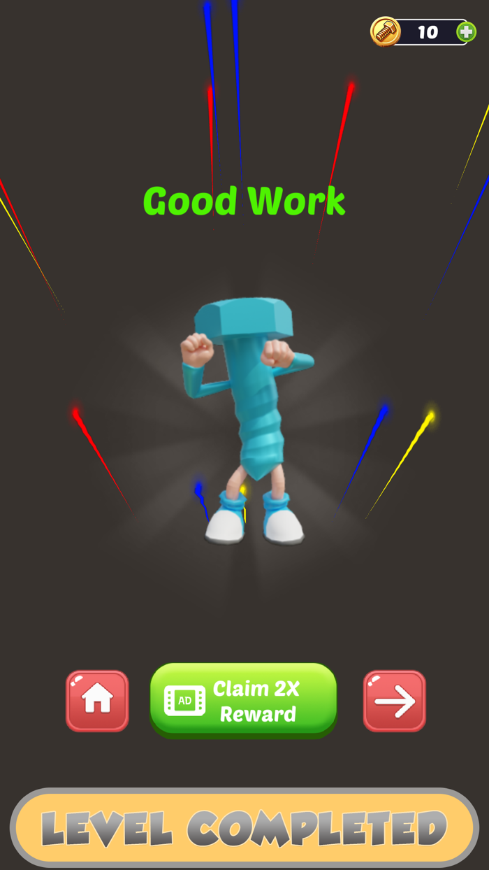 Screw Challange Pin Puzzle