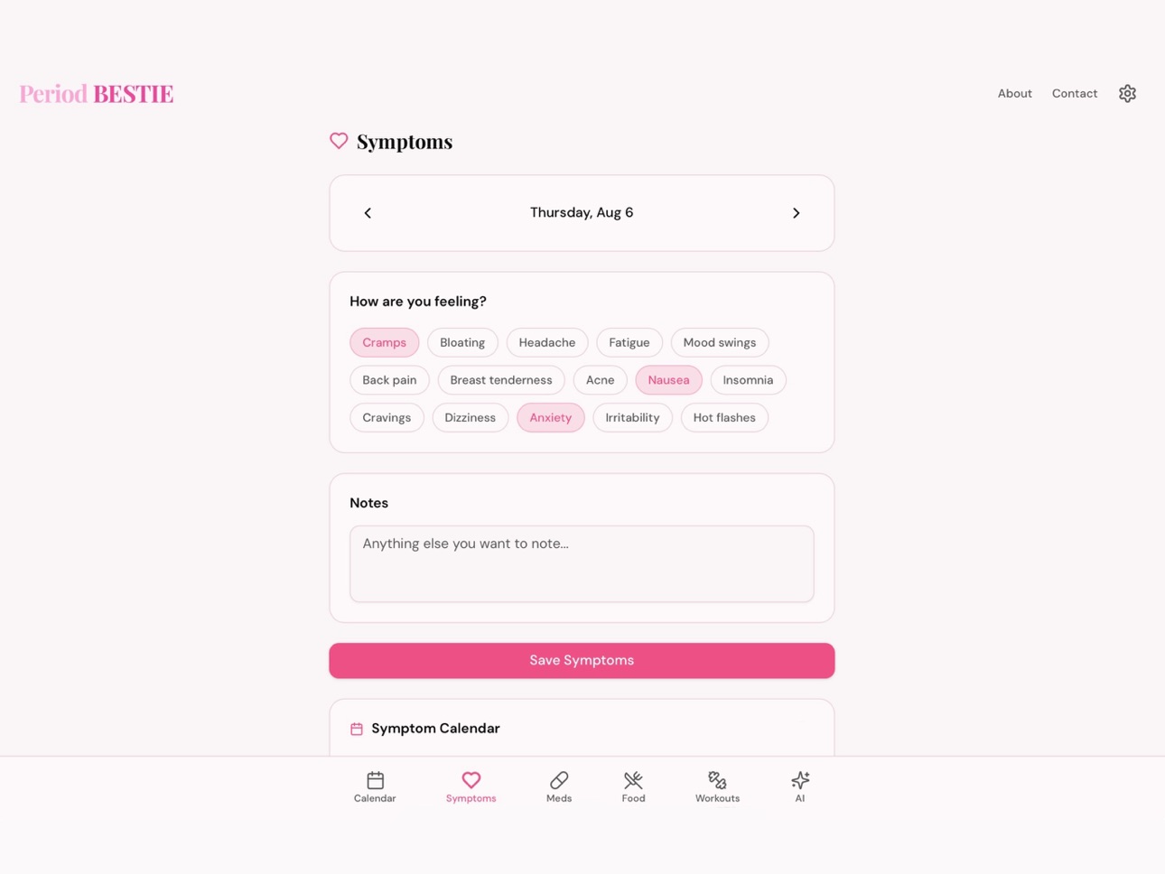 Screenshot 6 of Period Bestie