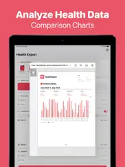 health app data export tool ipad resimleri 1