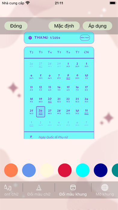 Âm lịch Việt Nam Screenshot