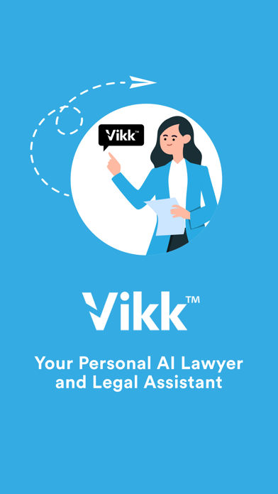 Vikk - AI Lawyer & Legal Help Screenshot