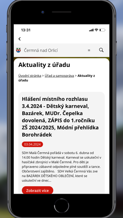 Čermná nad Orlicí Screenshot