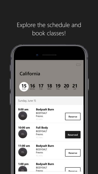 BODYSALT Screenshot 3 of 4