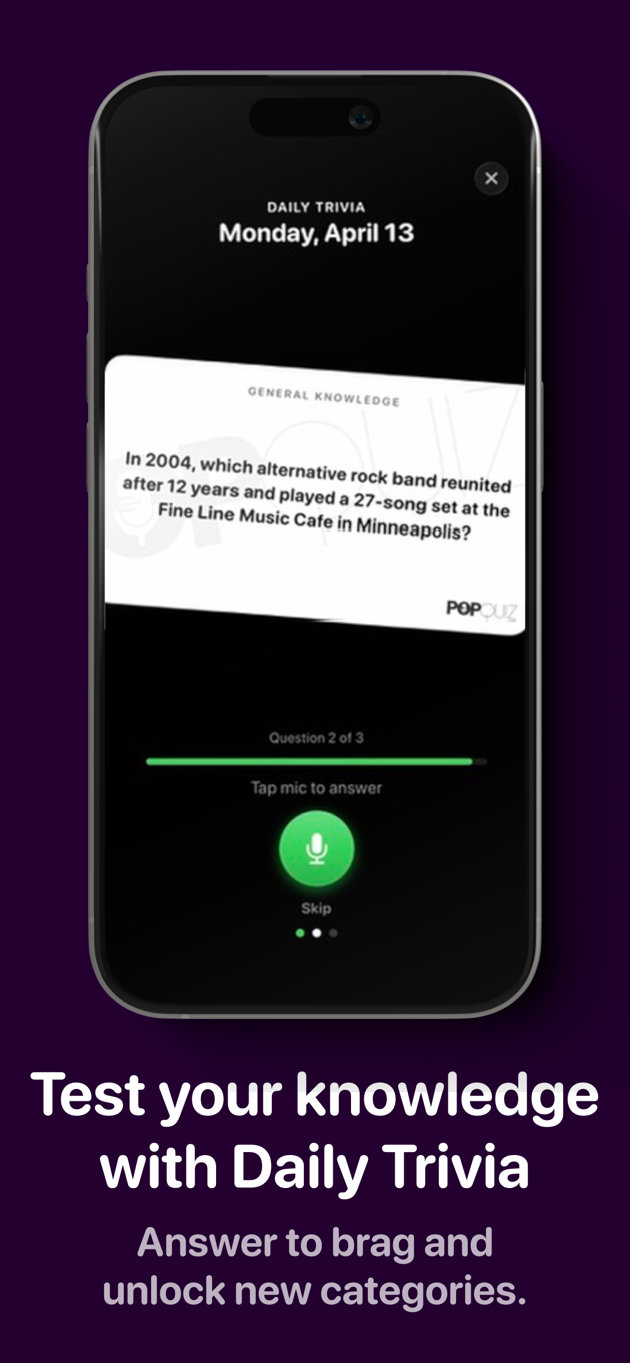 Pop Quiz Music screenshot 5