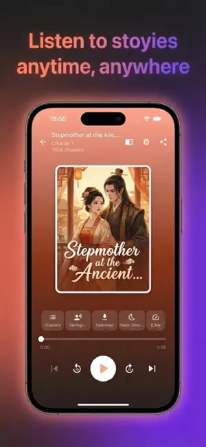 Audino - Audio Novel Reader iPhone screenshot 1