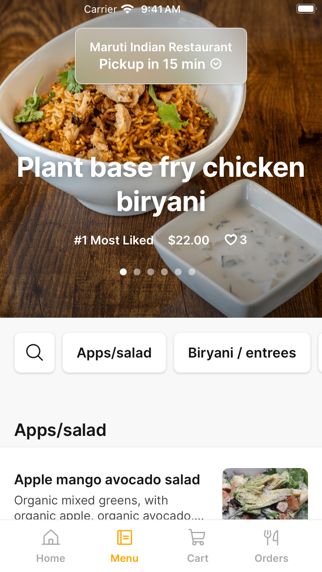 App screenshot