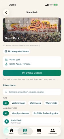 Park Times Queues Screenshot 9 of 10