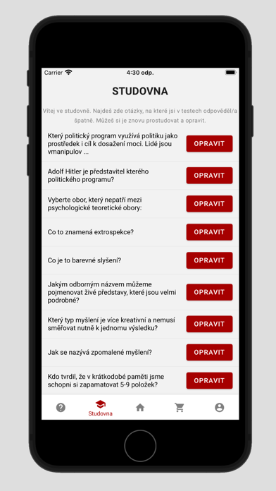 Revio: Příprava na ZSV a OSP Screenshot