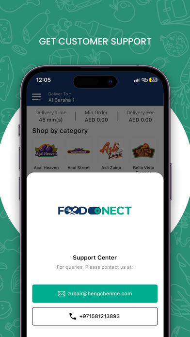 Foodonect Screenshot