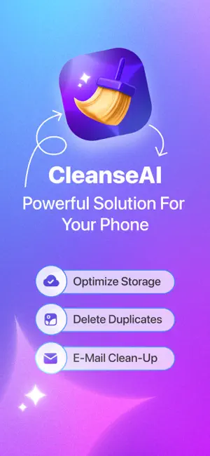 Cleanse AI－Phone, Mail Cleaner screenshot 1