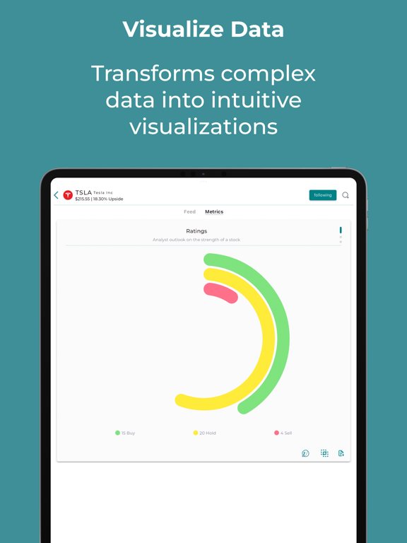 Underwriter AI: Learn Stocks iPad screenshot 2 - Finance app