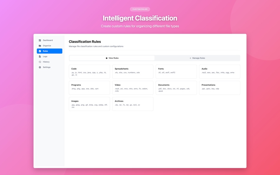 #2. File Sortify - Auto Organizer (macOS) От: 波 黄