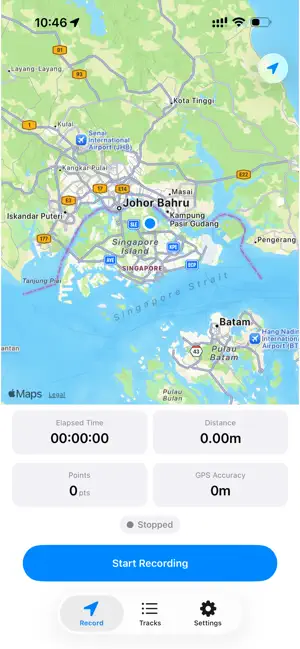 Yoshi's GPS Tracker screenshot 1