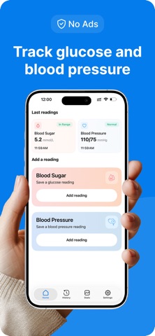 BioMon: Glucose & BP Tracker screenshot