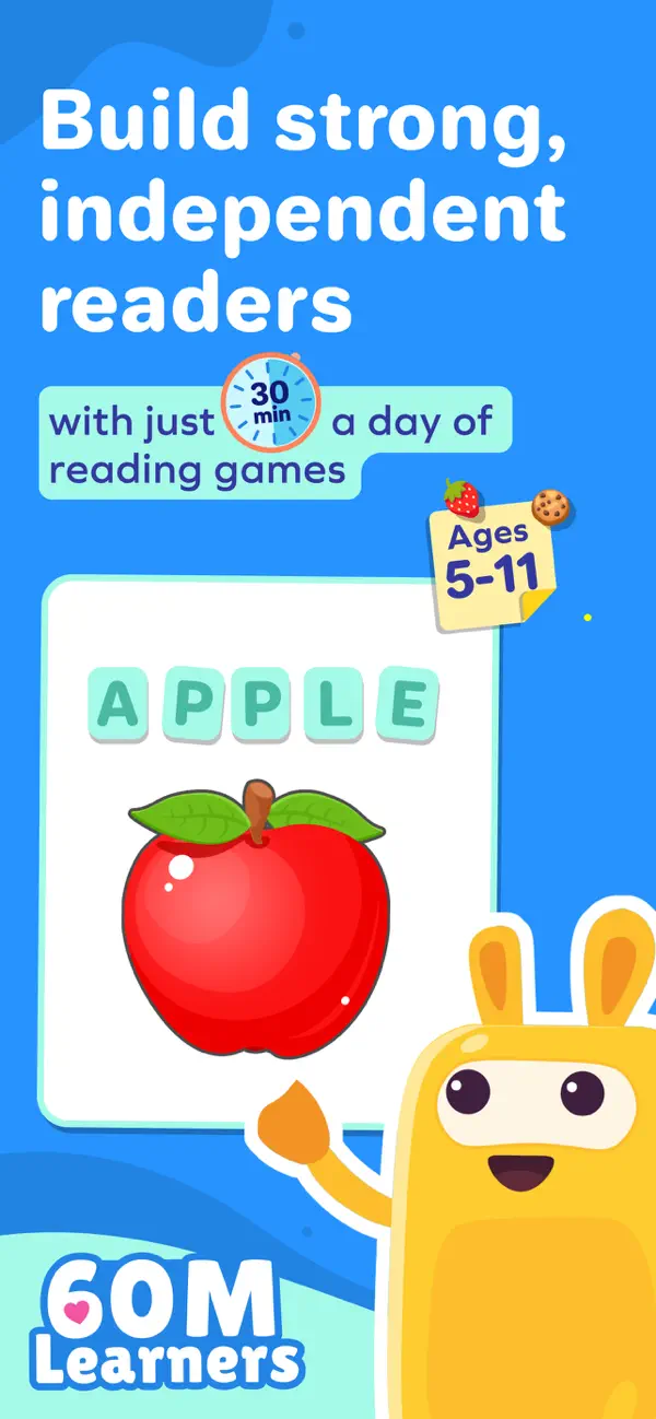 Screenshot #1 pour Reading Apps For Kids A - Z 2+