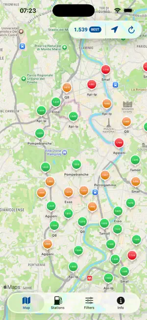 Sgasa - fuel prices screenshot 3