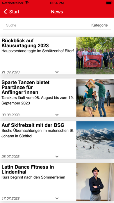 BSG Stadt Köln Screenshot