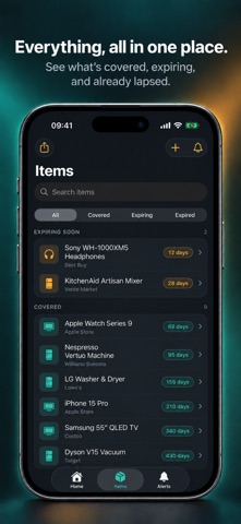 Warranty Watch: Receipt Log screenshot 2