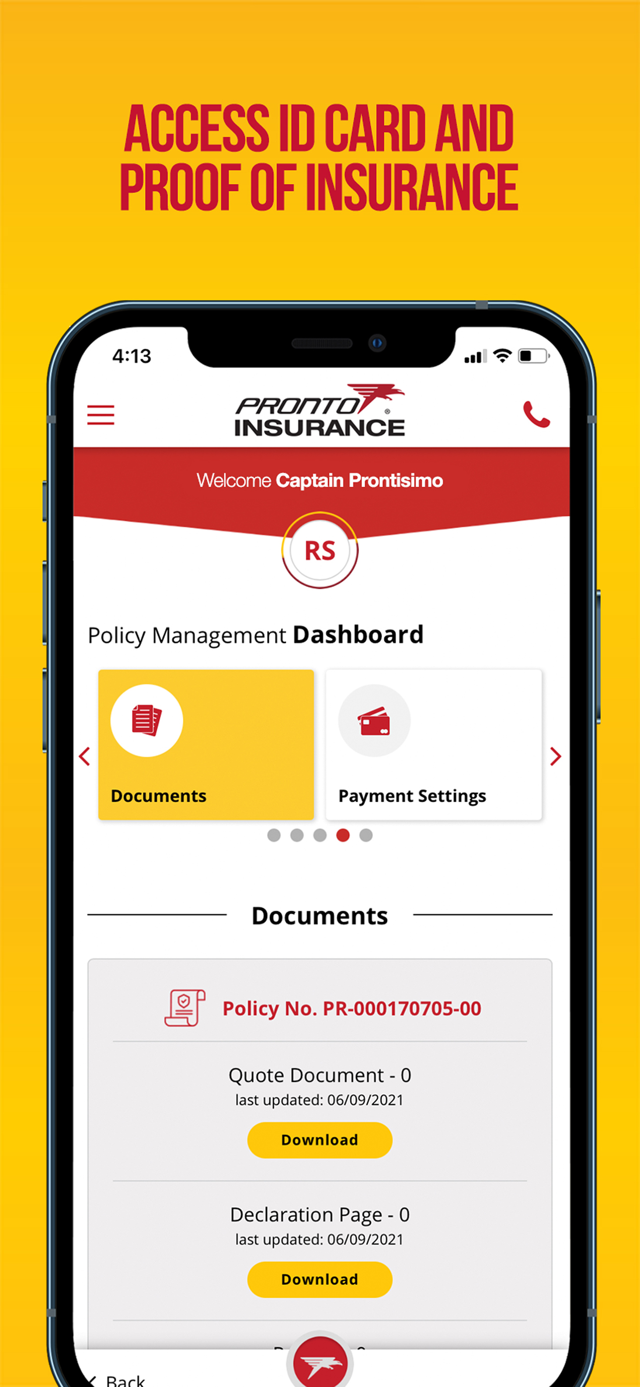 Pronto Insurance screenshot 8
