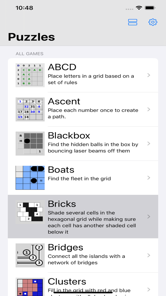 Puzzles Reloaded (iOS) 由: Kyle Swarner