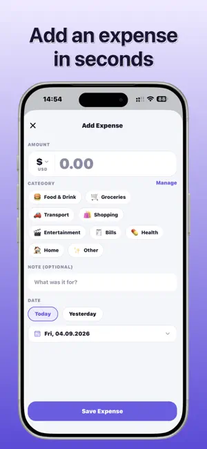 Spent Money: Expense Tracker screenshot 3