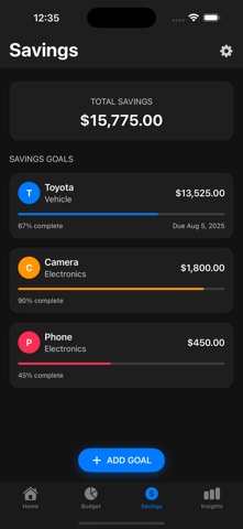 Tracket screenshot