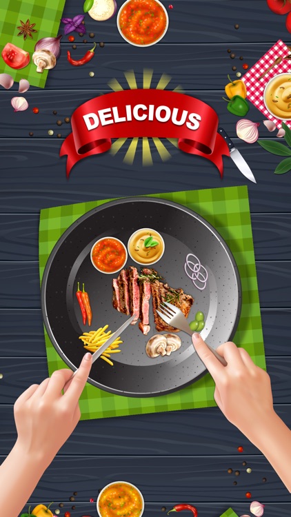 Culinary Food Chef Dish Decor screenshot-4