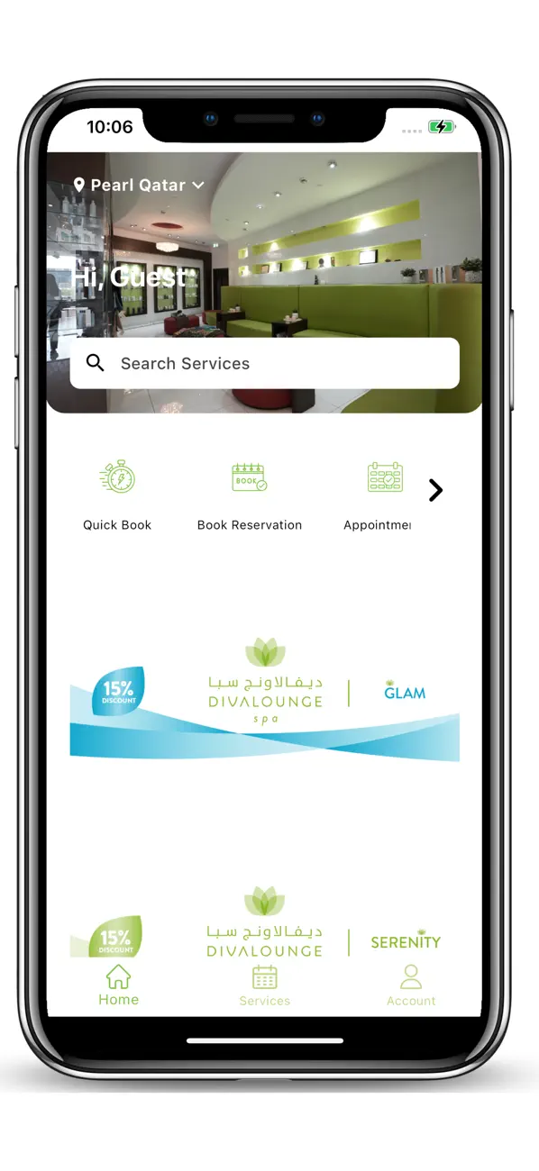 Screenshot #1 pour DivaLounge Wellness