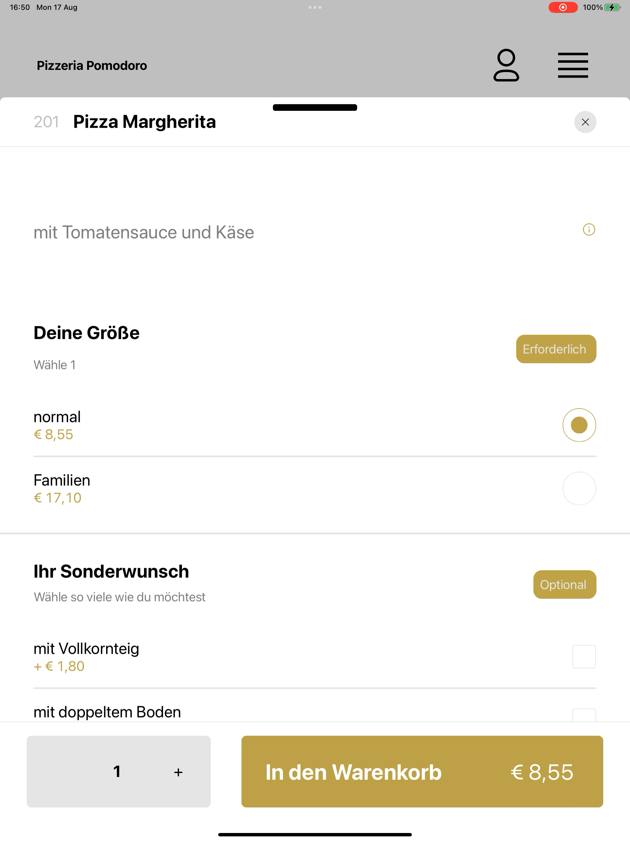 Pizzeria Pomodoro screenshot 16
