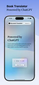Bilingual Book Maker: AI Tool screenshot #1 for iPhone