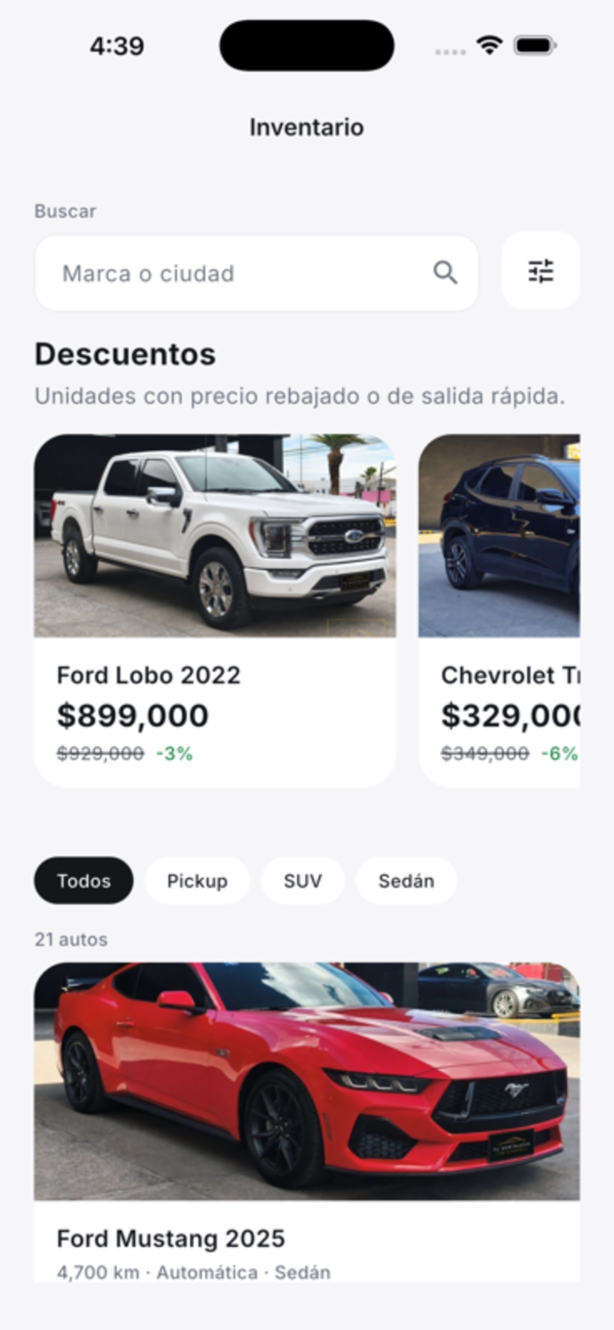 Screenshot 1 of Semi Nuevo de Agencia