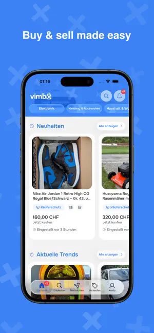 Vimbo screenshot 1