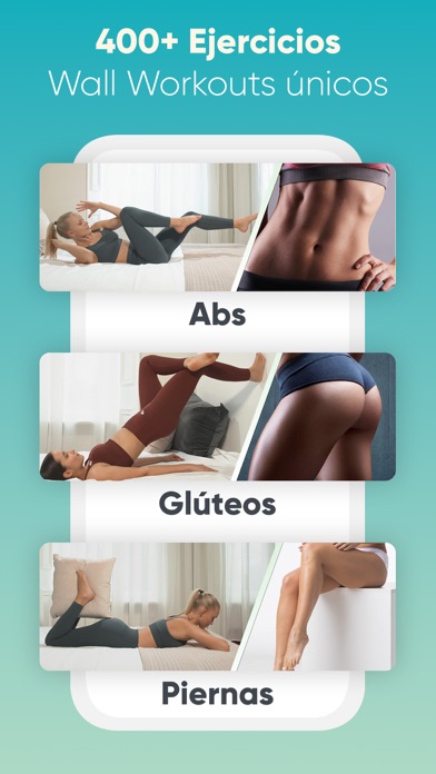 Pilates en la pared Desafío screenshot 2