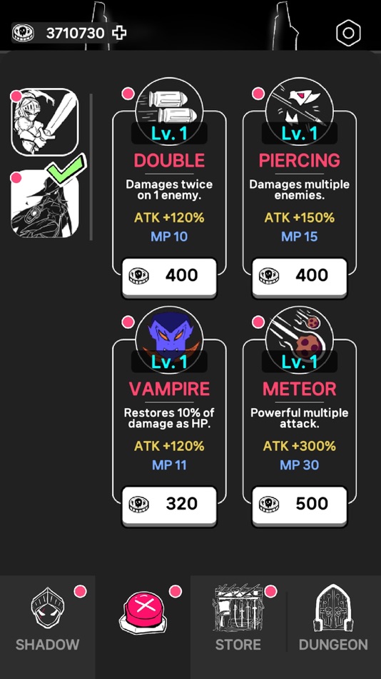 #5. Dark Tap RPG (iOS) 由: Su Min Kim
