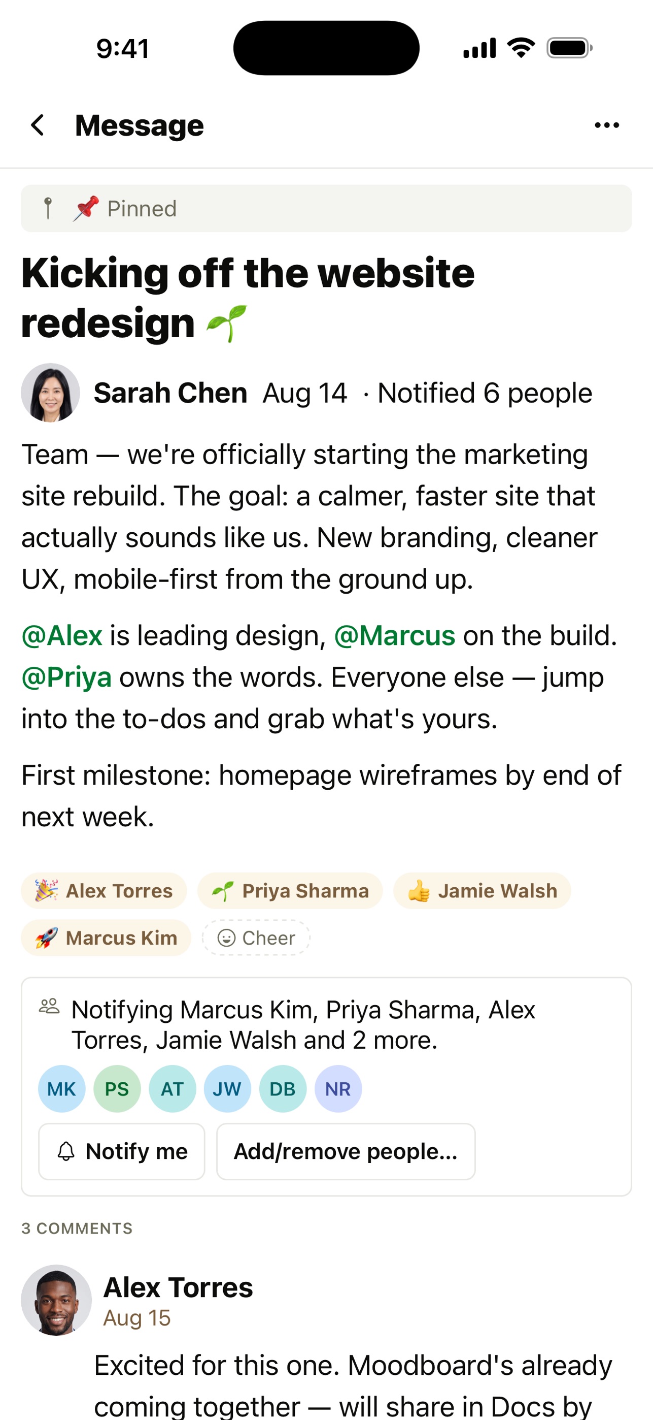 Screenshot 5 of Thicket: Project Management