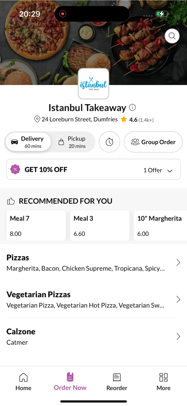 Screenshot #2 pour Istanbul Takeaway.