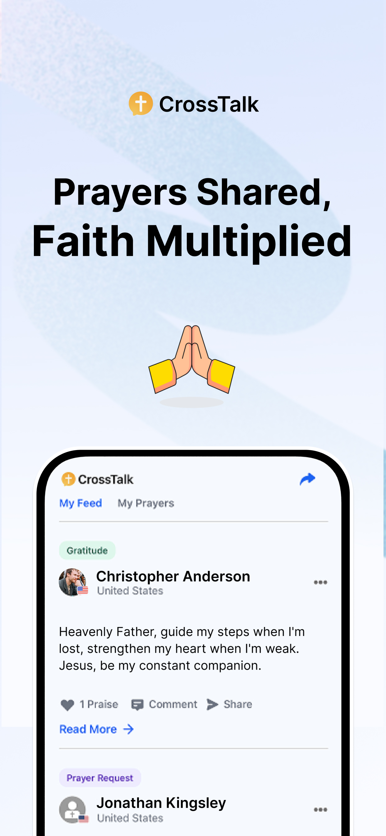 CrossTalk: Bible Chat + Prayer