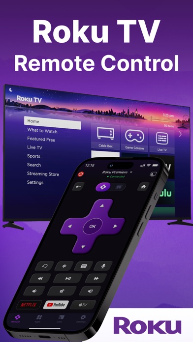 Roku Remote : Smart TV Controlのおすすめ画像1