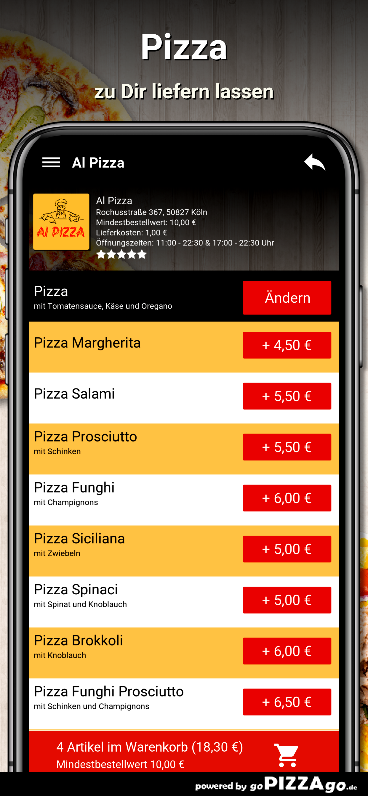 Al Pizza App