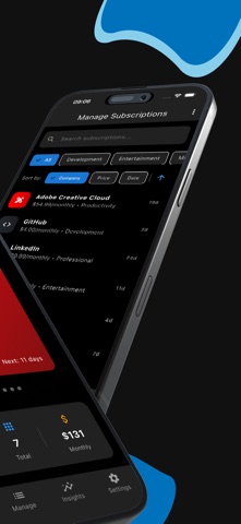 Subscriptioon Wallet screenshot