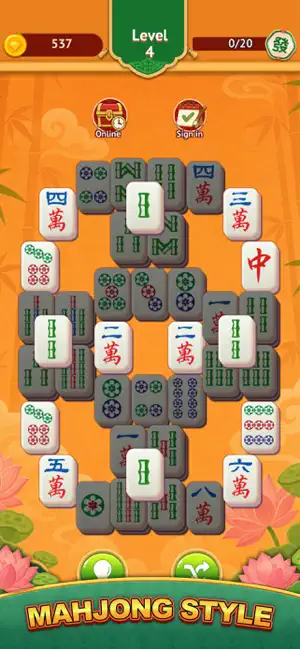 Blossom Tiles:Mahjong Game screenshot 1