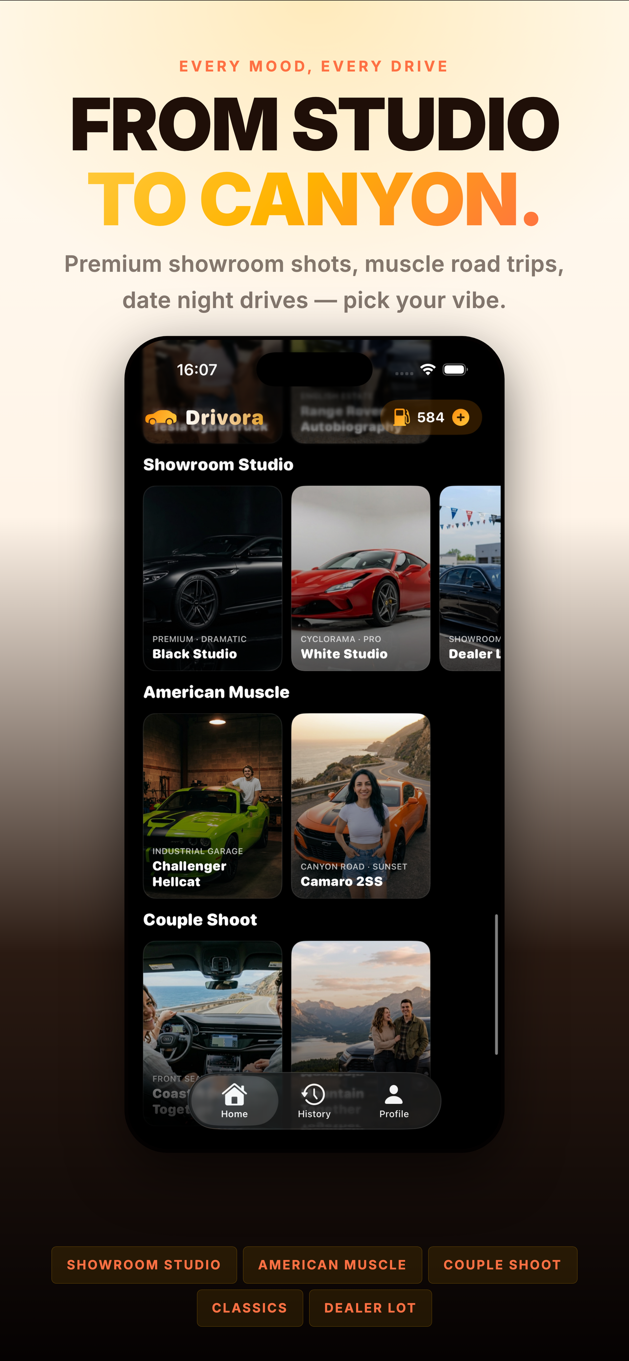 Drivora: AI Car Photo & Video screenshot 5