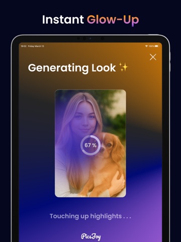 PicsJoy: AI Photo Generator iPad screenshot