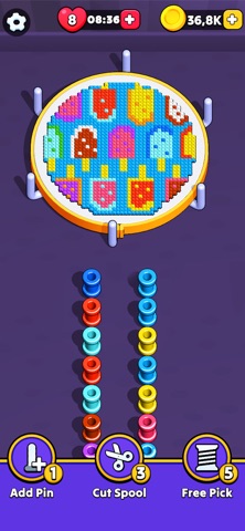 Stitch Loop: Knitting Puzzle Screenshot 3 of 5
