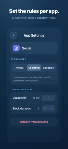 AppTimeLock: Block Apps Screenshot 2 of 5