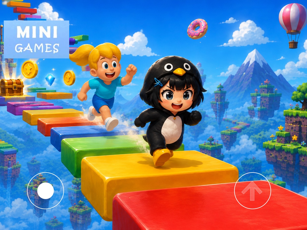 Screenshot 8 of Obby Parkour games tower up