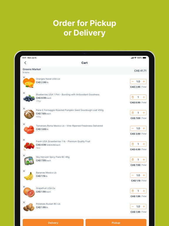 Screenshot #6 pour Greens Market