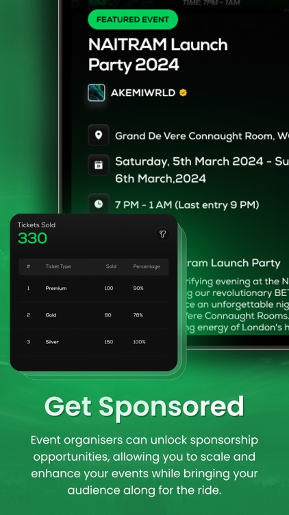 NAITRAM: Fan-centric Tickets screenshot-5