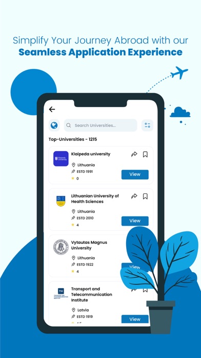 Edumpus Study Abroad Screenshot